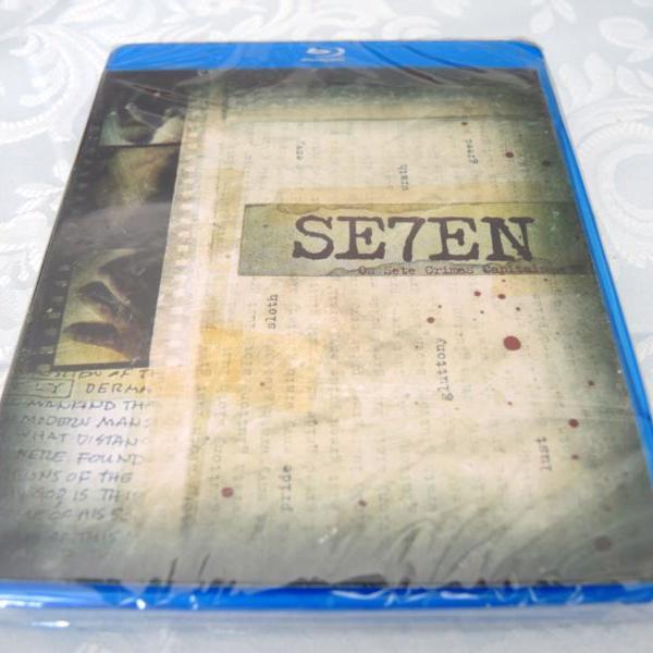 blu-ray se7en - os sete crimes capitais - lacrado