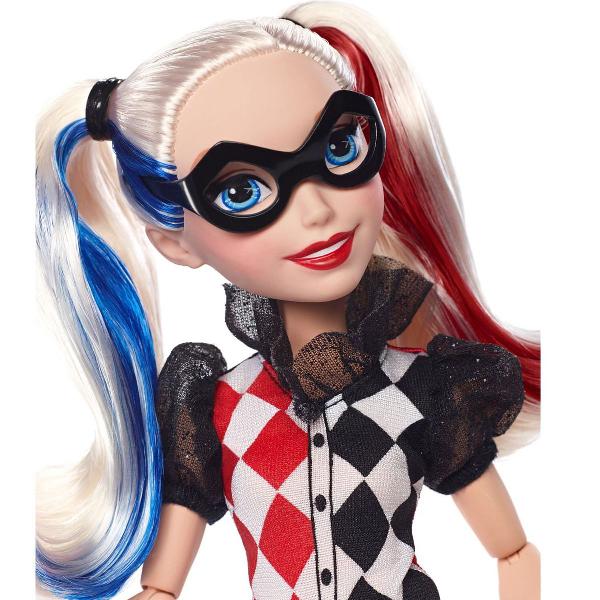 boneca harley quinn dc super hero girls mattel