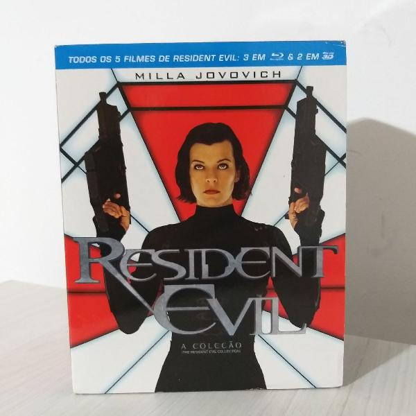 box blu-ray resident evil collection