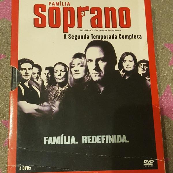 box de colecionador familia soprano - segunda temporada