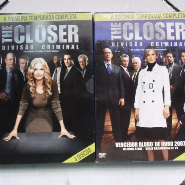 box divisão criminal - the closer 1,2,3,4 temporadas