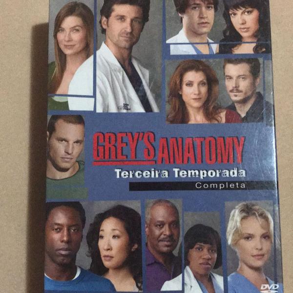 box greys anatomy - 3 temporada