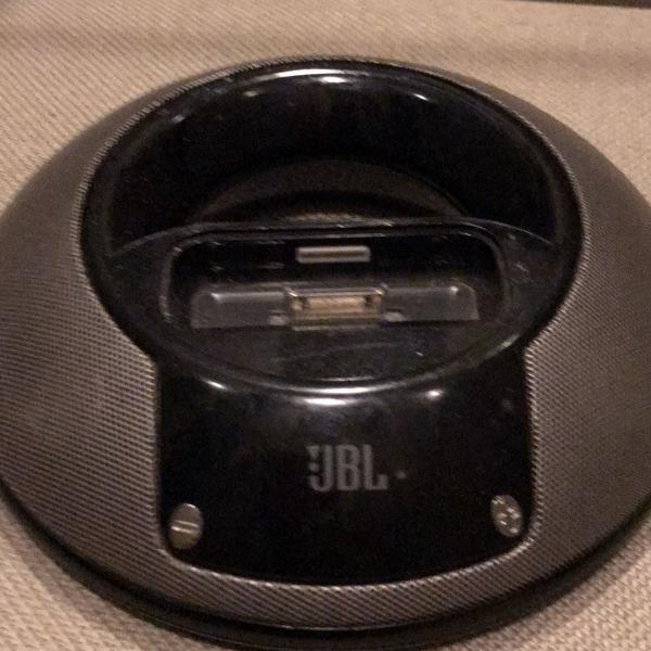 caixa de som jbl original para iphone e ipod, conector de 30