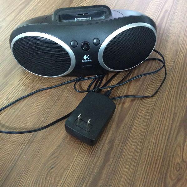 caixinha de som logitech