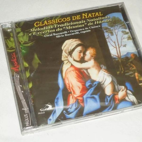 cd clássicos de natal coral baccarelli
