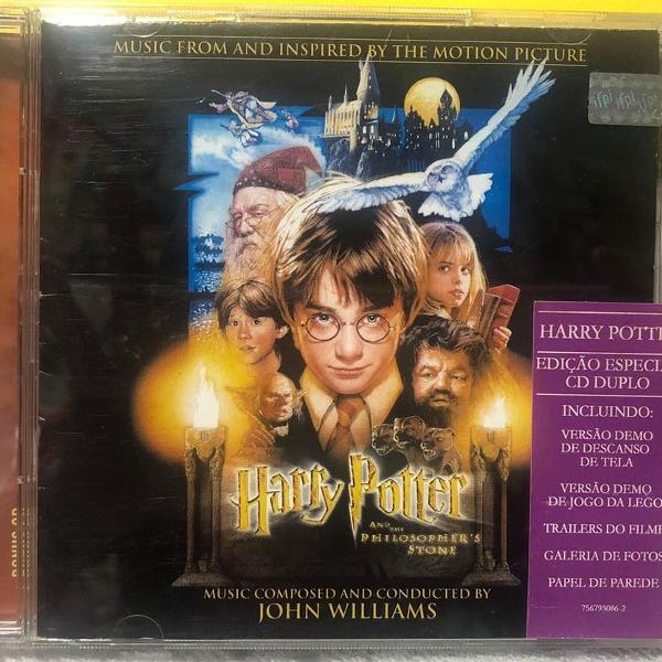 cd duplo (edição especial) - harry potter e a pedra