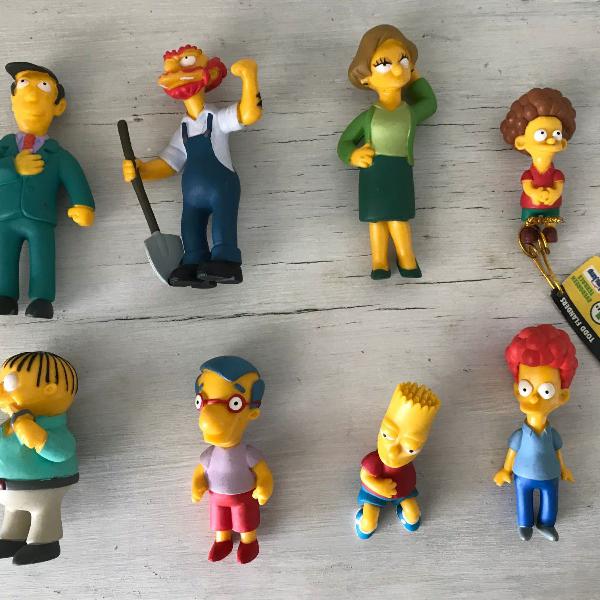 coleção os simpsons 8 personagens