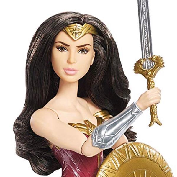 dc comics shield block wonder woman doll