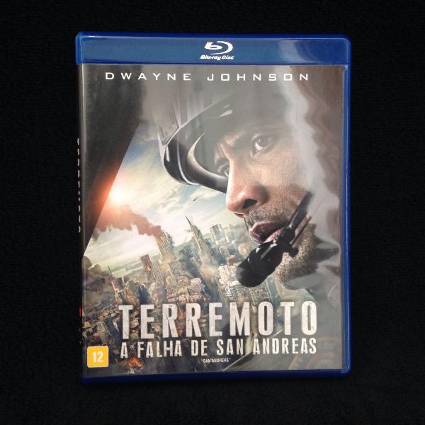 filme blu-ray terremoto: falha de san andreas