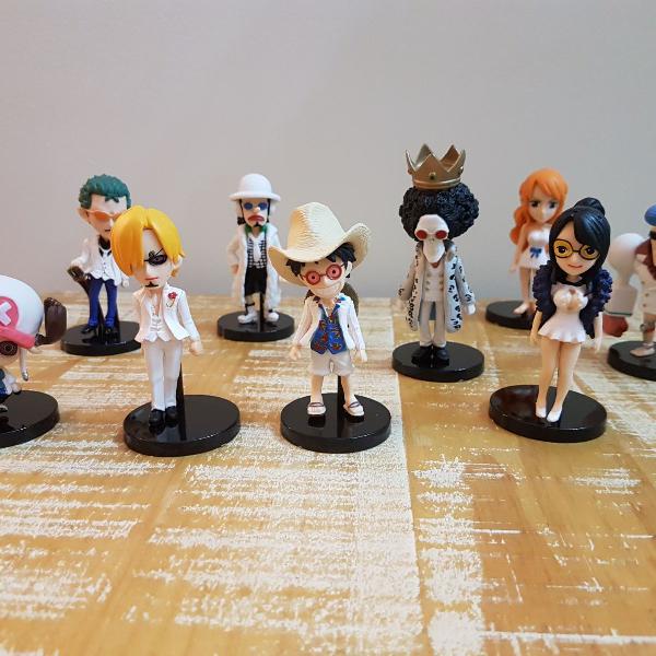 g-147 adorogeek kit com 9 personagens anime mangá one piece