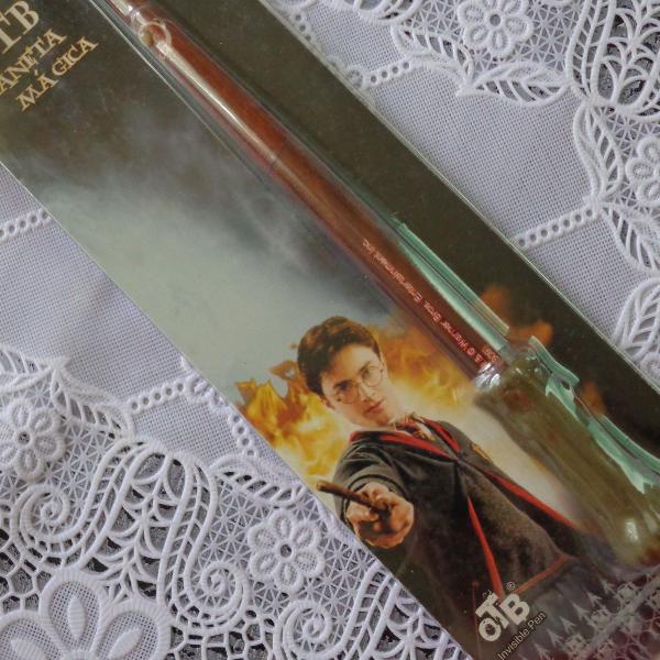 harry potter - varinha caneta e marcador