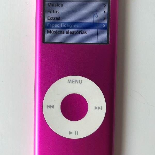 ipod nano 4g antigo mas funcionando