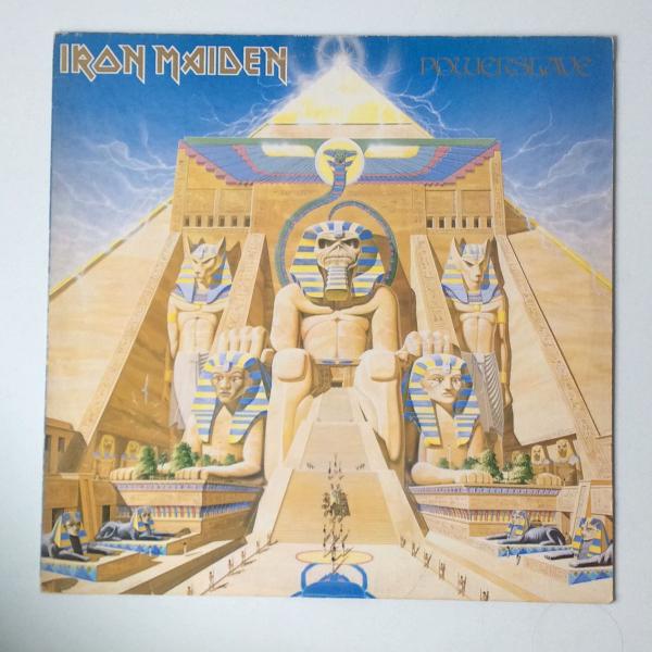 iron maiden powerslave lp