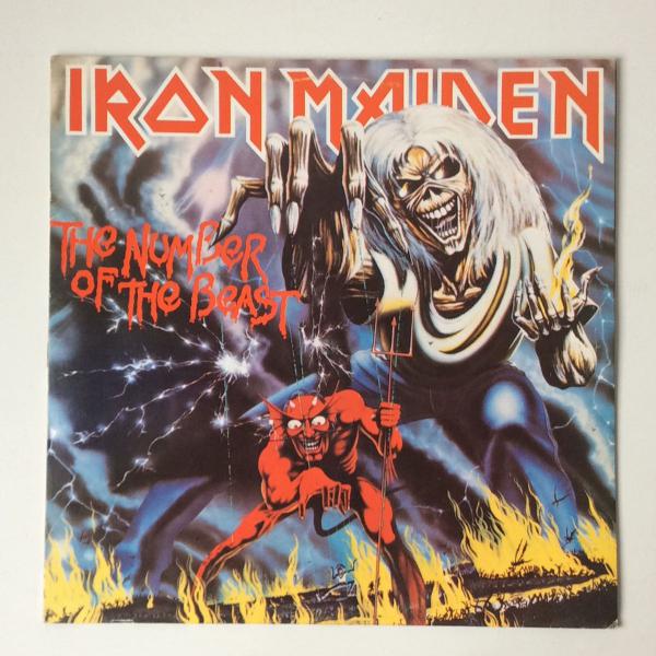 iron maiden - the number of the beast lp