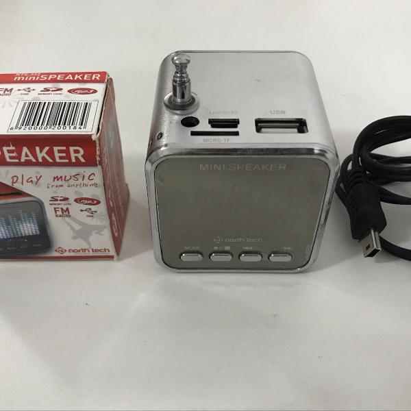 mini caixa de som speaker