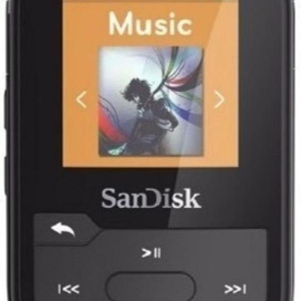 mp3 player sandisk 16gb resistente agua e bluetooth