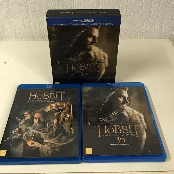 o hobbit a desolação de smaug bluray 3d