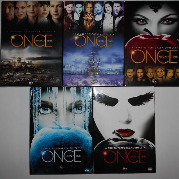 once upon a time - 1ª, 2ª, 3ª e 5ª temporadas