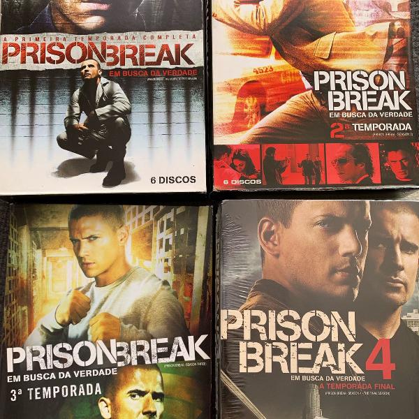 prison break - 1* a 4* temporada