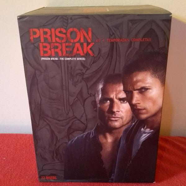 prison break coleção 1 a 4 temporada original
