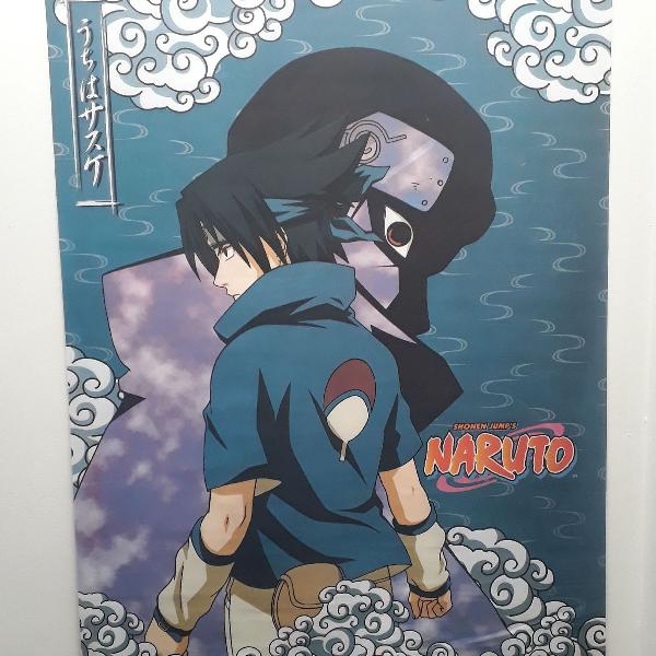 pôster naruto sasuke