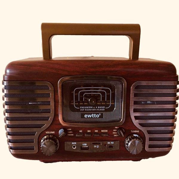 rádio retro vintage hi-fi