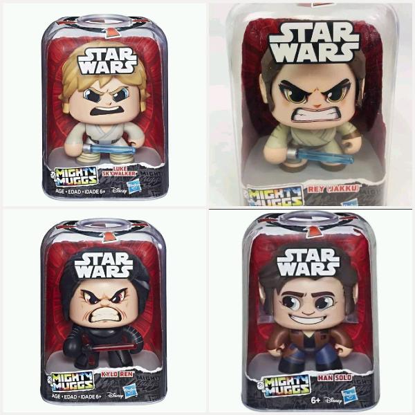 star wars mighty muggs - 5 personagens