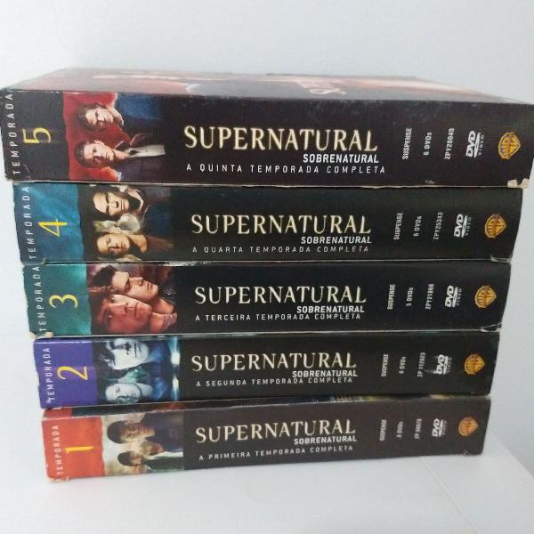 supernatural temporadas 1 a 5