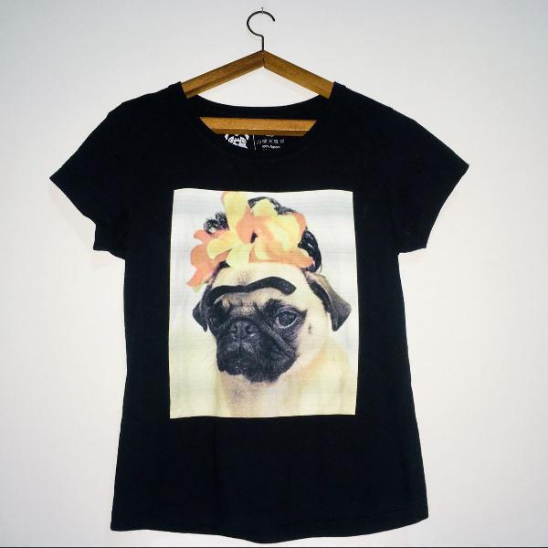 t-shirt pug kahlo