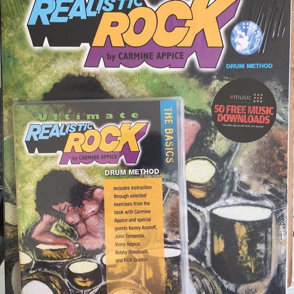 ultimate realistic rock by carmine appice- bateria