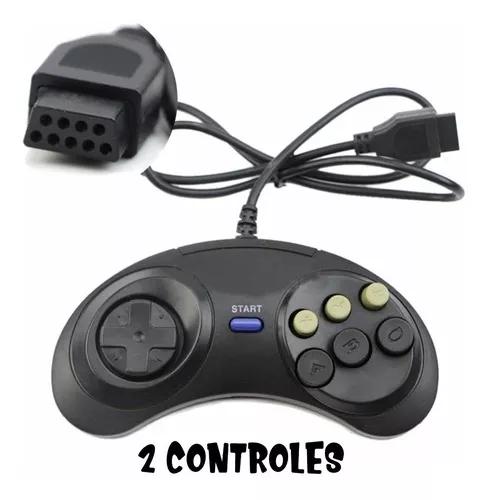 2 Controles Joysticks Para Mega Drive Master Syst