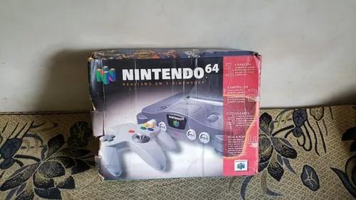 Caixa Original Do Nintendo 64 T5