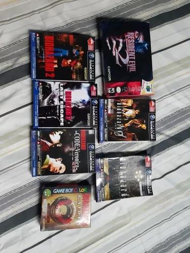 Caixas E Luvas Resident Evil Gamecube, N64, Gameboy