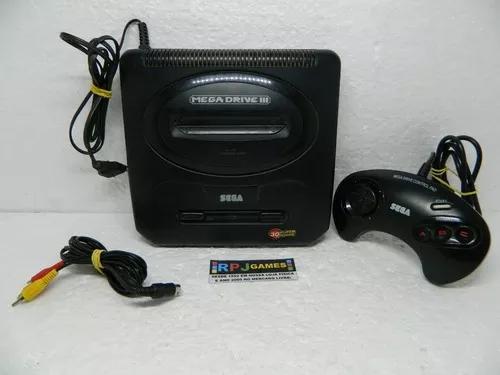 Mega Drive 3 Pronto Para Jogar Com 30 Jogos Na M