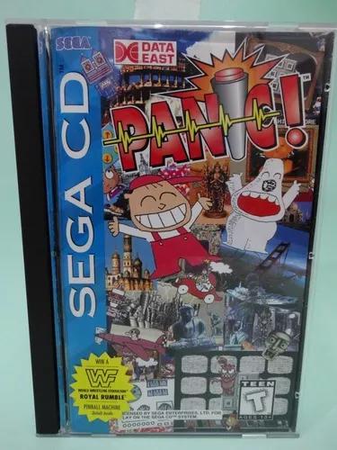 Panic Sega Cd Original Americano Completo Raro