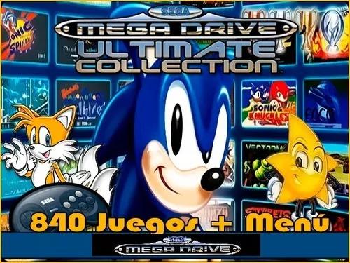 Portable Sega Megadrive Classics 840 Jogos
