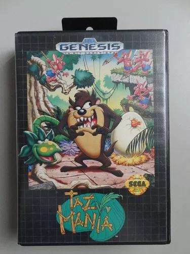 Taz Mania Sega Mega Drive Genesis Completo Frete Grátis