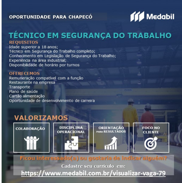 Técnico de Segurança do Trabalho