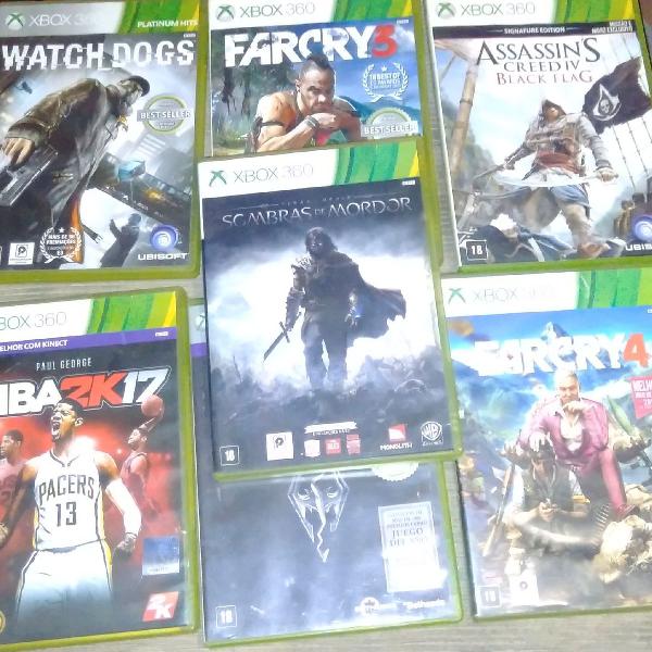 7 jogos Xbox 360