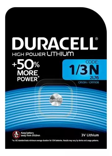 Bateria Duracell 1/3n 3v (2l76 Cr1/3n Cr11108)