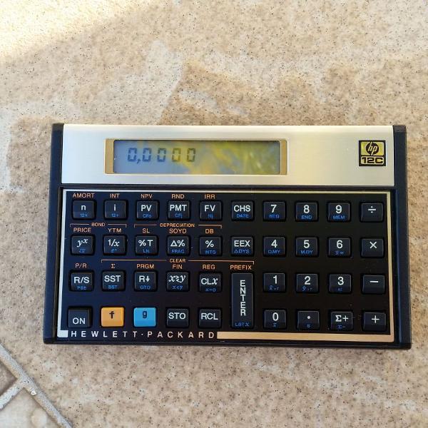 Calculadora HP 12c Gold