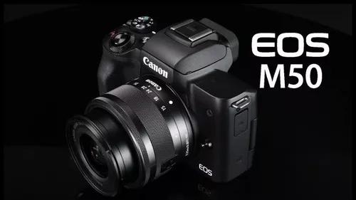 Camera Canon M50 Kit 15-45mm + Sd Sandisk Extr