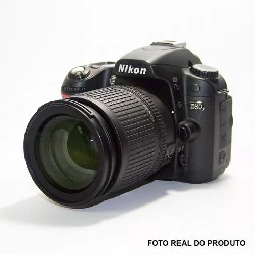 Camera Nikon D80 + Lente Af-s Nikkor 18-135mm - F-3.5-5.6