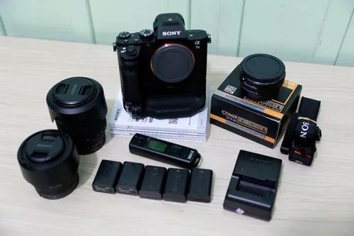 Camera Sony A7ii + Lentes 28-70 E 50mm