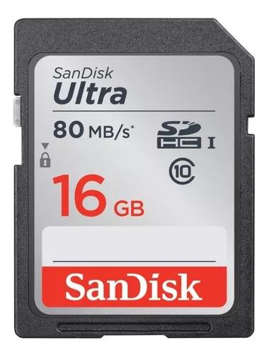 Cartao Sandisk Sdhc Ultra 16gb Sd Original Black Friday