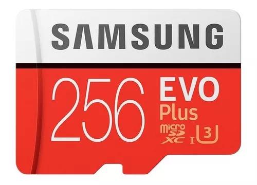 Cartão Samsung Micro Sdxc Evo Plus+ 256gb Sd Nintendo