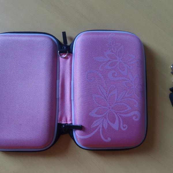 Case HD Externo Rosa