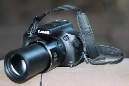 Câmera Canon Powershot Sx60(65x De Zoom)+bolsa+bater.+carr.