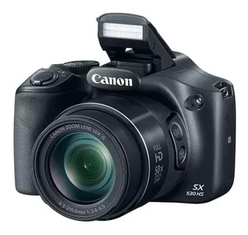 Câmera Digital Canon Powrshot Sx530 Hs16 Mp Monitor Lcd Ori