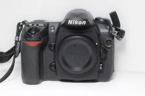 Câmera Digital Profissional Dslr Nikon D200 Corpo Nta 9+